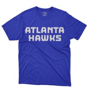 Atlanta Hawks White Design Tees