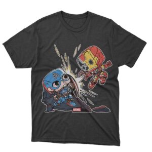 Captain America Vs Iron Man Tees