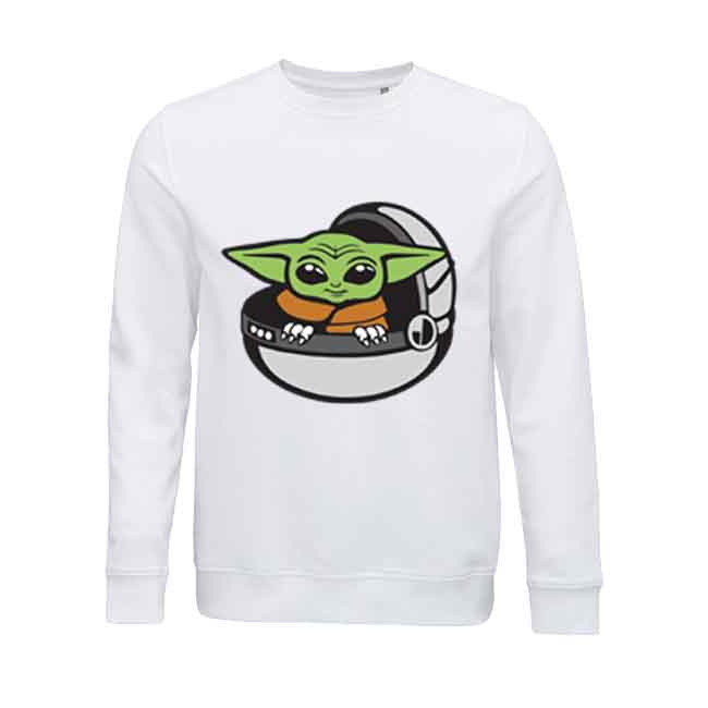 Go Yoda Design Sweat Shirt