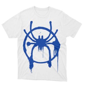 Painted Spider Man Logo White Tee