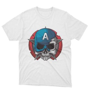 Skull Captain America Tees