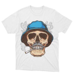 Smokin Skull Tshirt