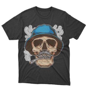 Smokin Skull Tshirt