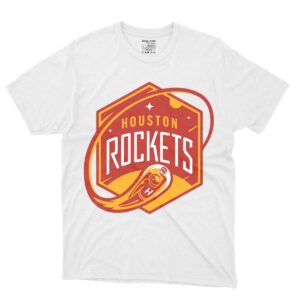 Houston Rockets Space Red Design Tees