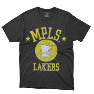 Minneapolis Lakers Classic Design Tees