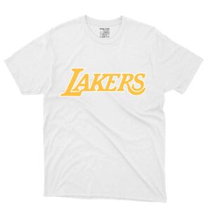 Los Angeles Lakers Yellow Design Tees
