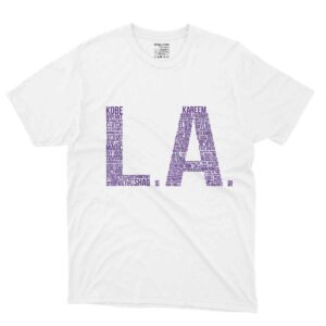 Los Angeles Lakers Rosters Design Tees