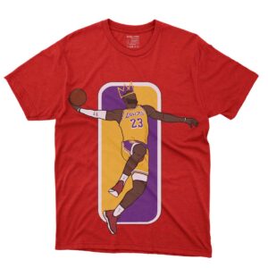 Los Angeles Lakers King Lebron Dunk Tees