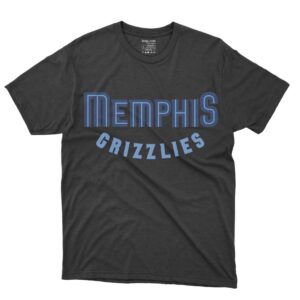 Memphis Grizzlies Text Design Tees