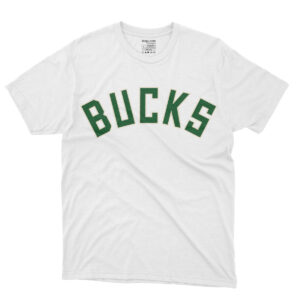 Milwaukee Bucks Text Design Tees