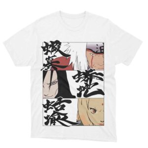 Naruto Team Hizuren Kanji Graphic Tees