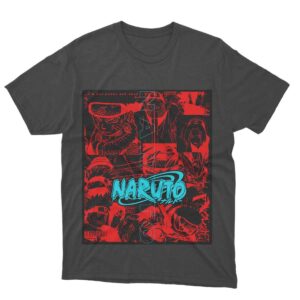 Naruto Uzumaki Red Graphic Design Tees