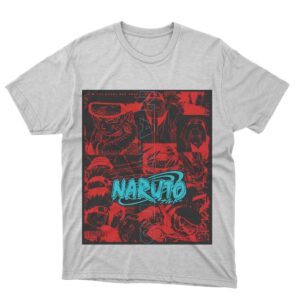 Naruto Uzumaki Red Graphic Design Tees