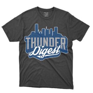 Oklahoma City Thunders Digest Design Tees