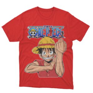 One Piece Straw Hat Captain Luffy Tees