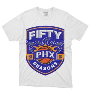 Phoenix Suns Seasons Shields Design Tees