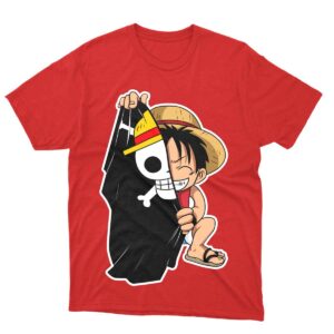 One Piece Luffy Straw Hat Captain Tees
