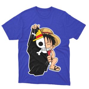 One Piece Luffy Straw Hat Captain Tees
