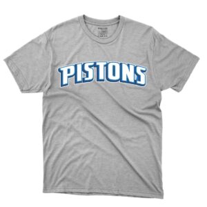 Detroit Pistons Text Design Tees
