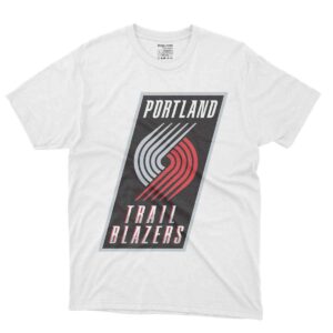 Portland Trail Blazers Logo Design Tees
