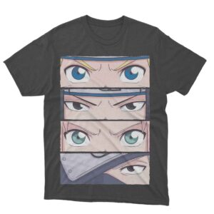 Naruto Shippuden Team 7 Eyes Design Tees