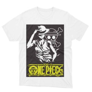 One Piece Luffy Graphic Design Tees