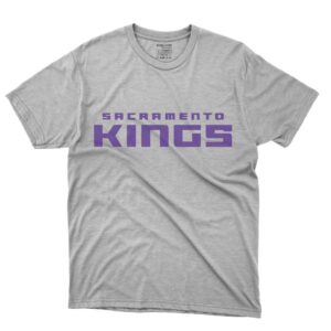 Sacramento Kings Text Design Tees