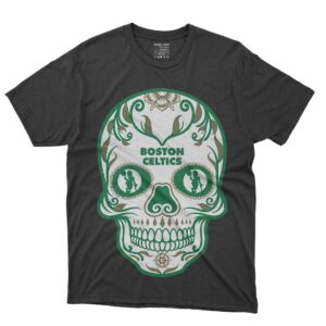 Boston Celtics Skull Design Tees