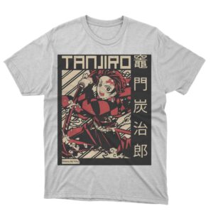 Kamado Tanjiro Kanji Graphic Design Tshirt