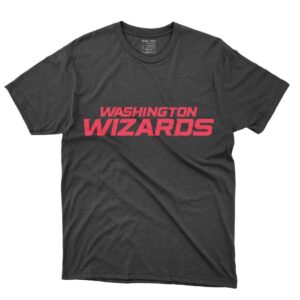 Washington Wizard Text Design Tees