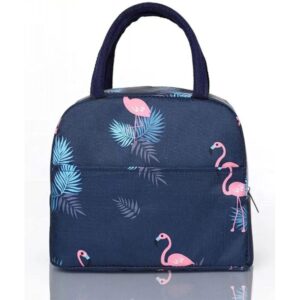 Flamingo Printed Lunch Bag