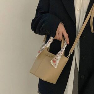 Lace Decor Portable Mini Shoulder Bag