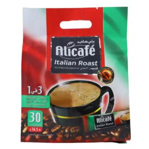 Alicafe Italian Roast 3 In 1 Instant Coffee – Pack of 30 Sachets