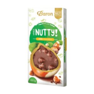 Milk Chocolate with Whole Hazelnuts – 100grams