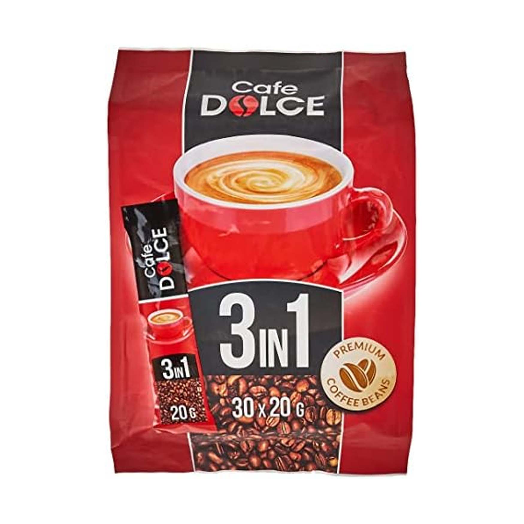 Cafe Dolce Premium Coffee Beans Packed in Small Sachets