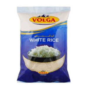 Volga White Rice Premium Quality Rice , Net Weight 8 Lbs