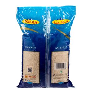 Volga White Rice Premium Quality Rice , Net Weight 8 Lbs