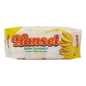 Rebisco Hansel Butter Sandwich Pack Biscuit  Of 10pcs – 31 Gm