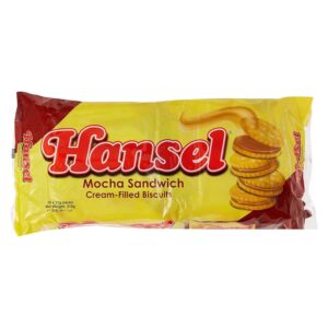 Rebisco Hansel Mocha Sandwich Pack Biscuit  Of 10pcs – 31 Gm