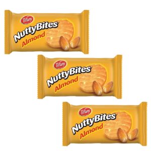Tiffany Tiffany, Nutty Bites, Almond, Value Pack, 81G X 8Pcs