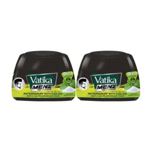 Vatika Menz Anti-Dandruff with Cooling Styling Hair Cream 2 x 140 ml