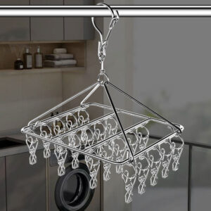 20 Hooks Stainless Steel Laundry Clothes Hanger