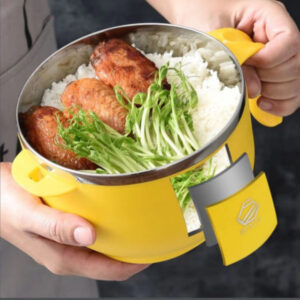 Multifunction Instant Noodle Cup with Lid Comfortable Grip