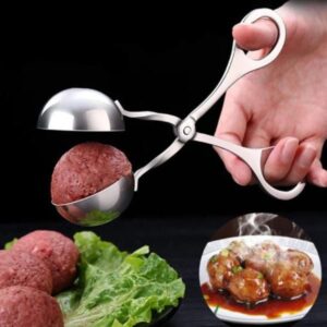 Stainless Steel Meatball Maker Pliers Cooking Scoop Meat